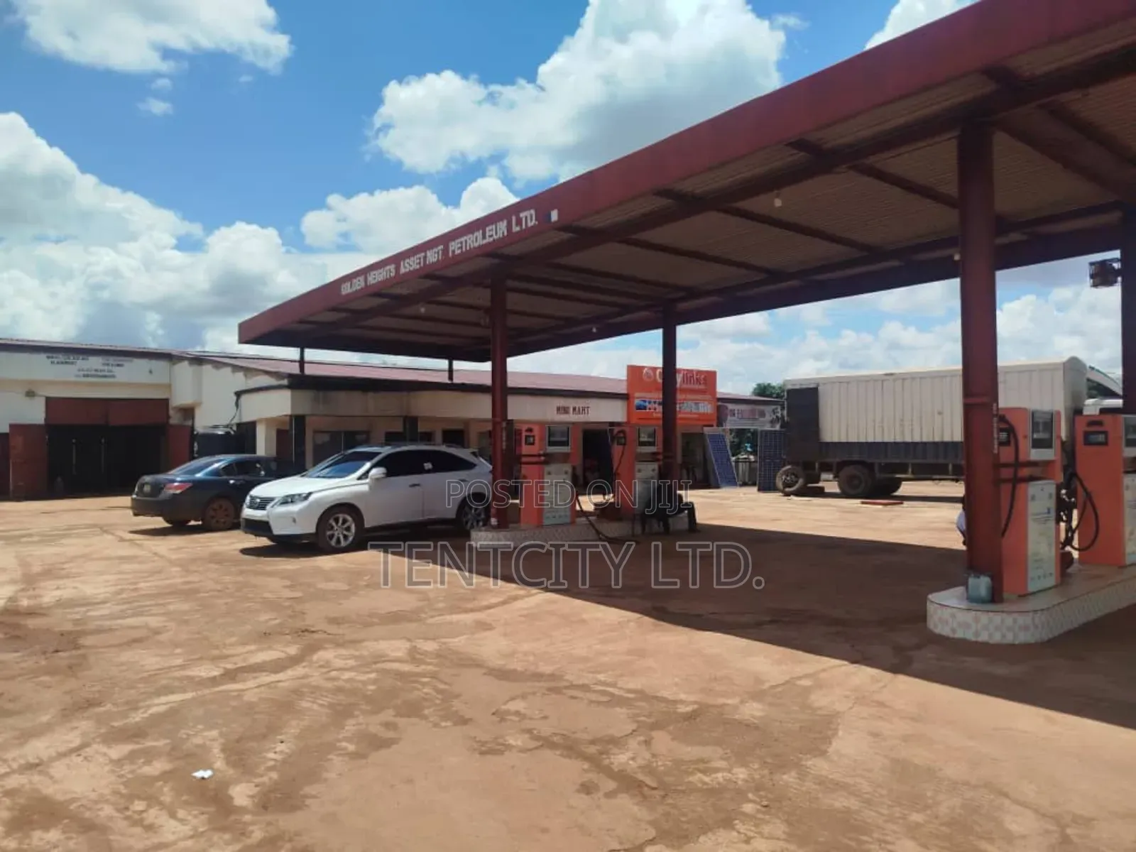 Filling Station at Old Airport Road Thinker's Corner Enugu in Enugu