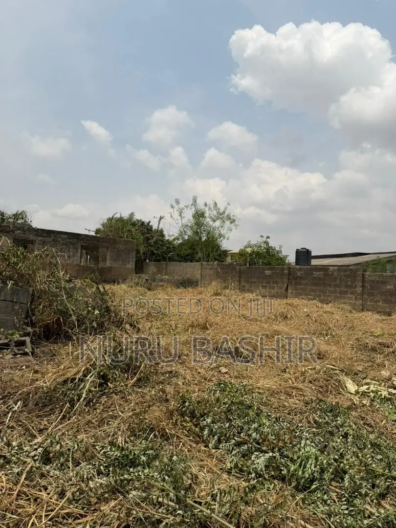 Fenced and Gated 2 Plots of Land With an Uncompleted 4bed Bungalow in Akala Express