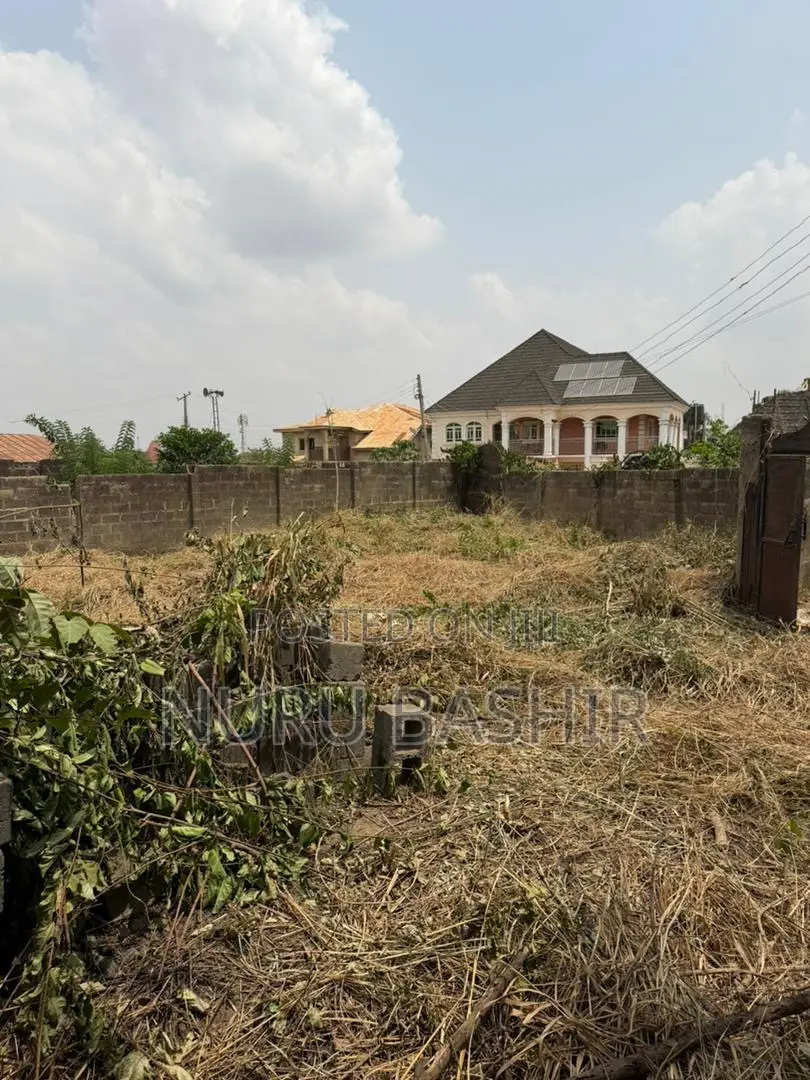 Fenced and Gated 2 Plots of Land With an Uncompleted 4bed Bungalow in Akala Express