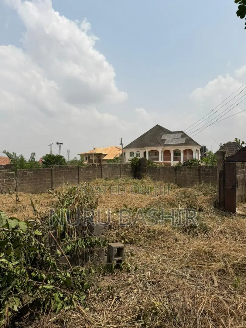 Fenced and Gated 2 Plots of Land With an Uncompleted 4bed Bungalow in Akala Express