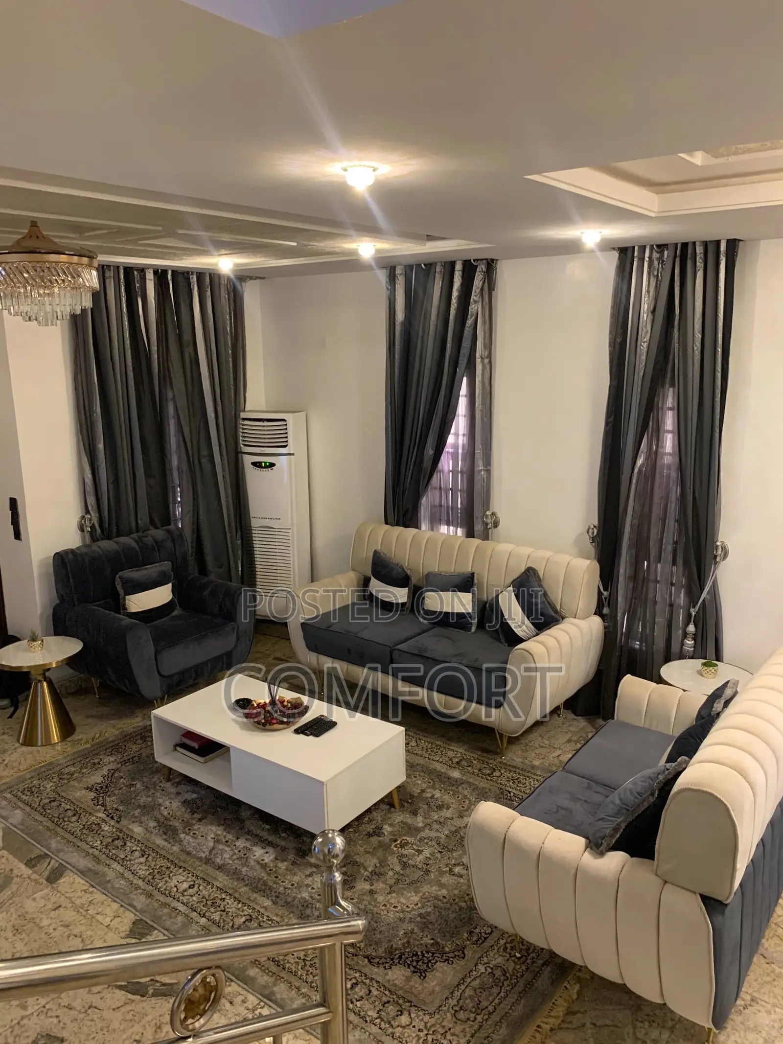 Fully Furnished 4 Bedroom Terrace Shortlet in Guzape in Gaduwa