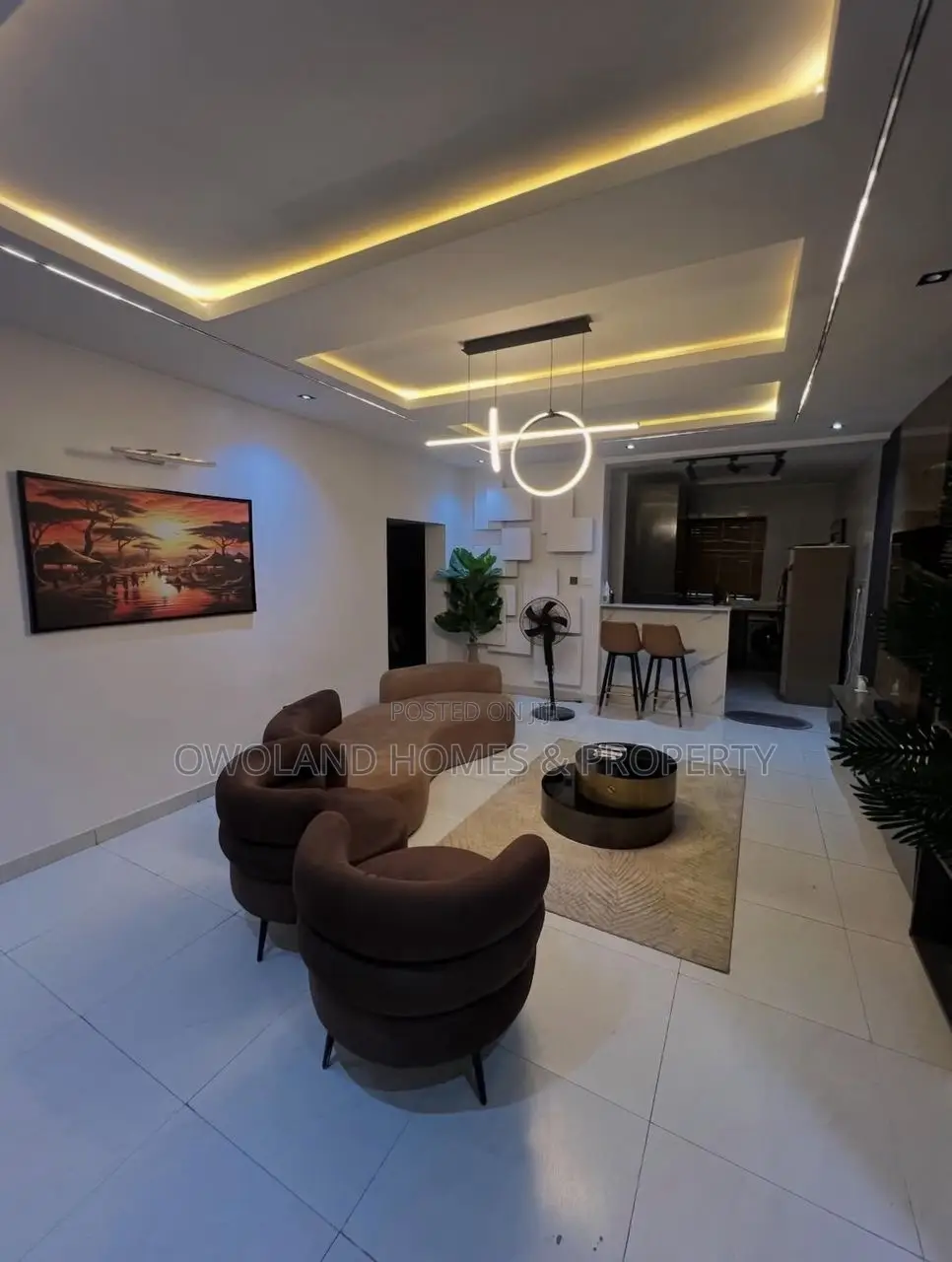 Furnished 3bdrm Block of Flats in Ologolo Estate for rent in Ologolo
