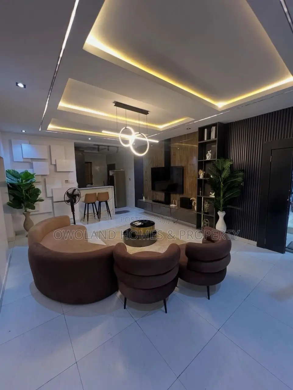 Furnished 3bdrm Block of Flats in Ologolo Estate for rent in Ologolo