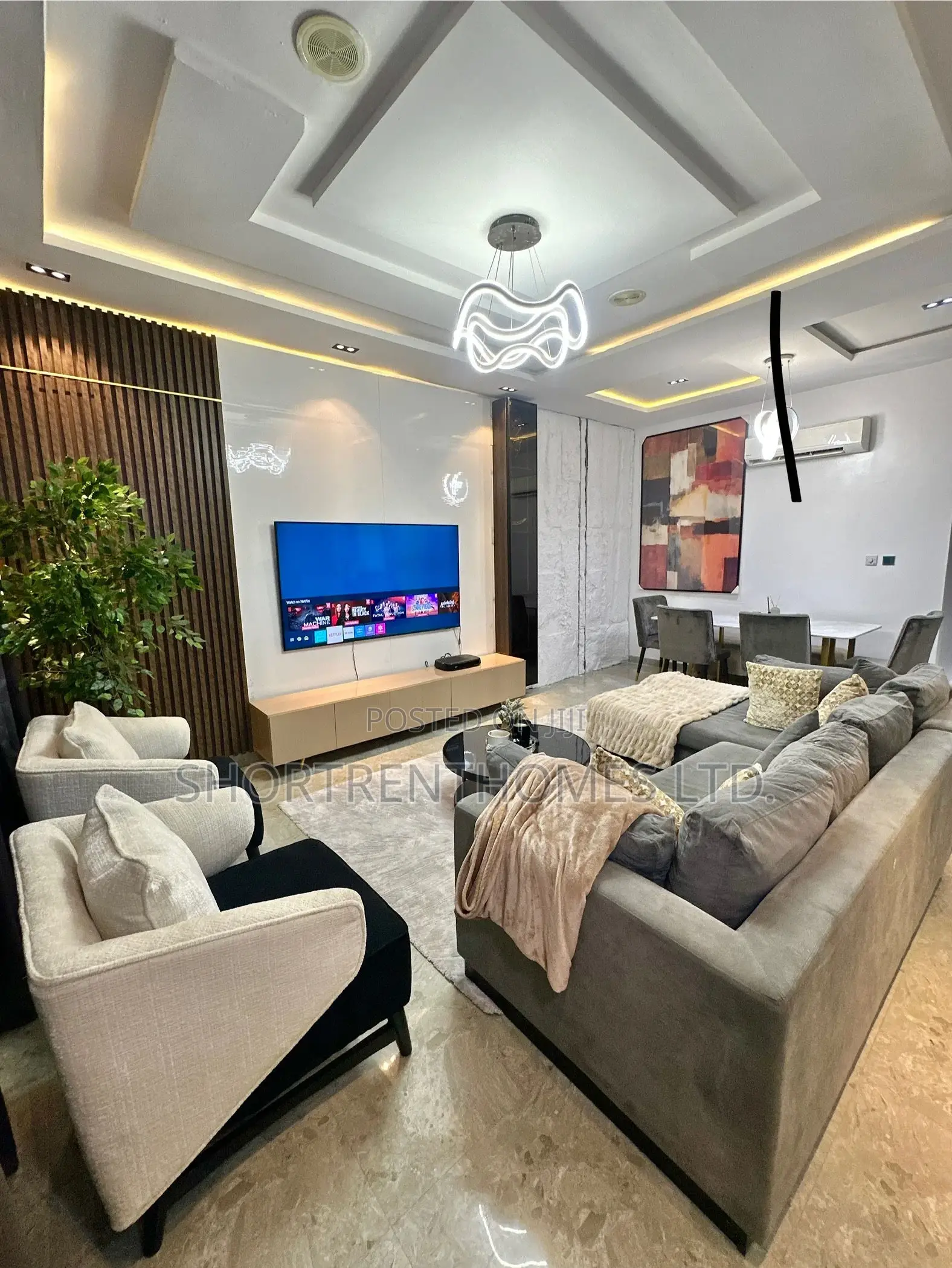 Furnished 2bdrm Duplex in Ikate for rent in Ikate