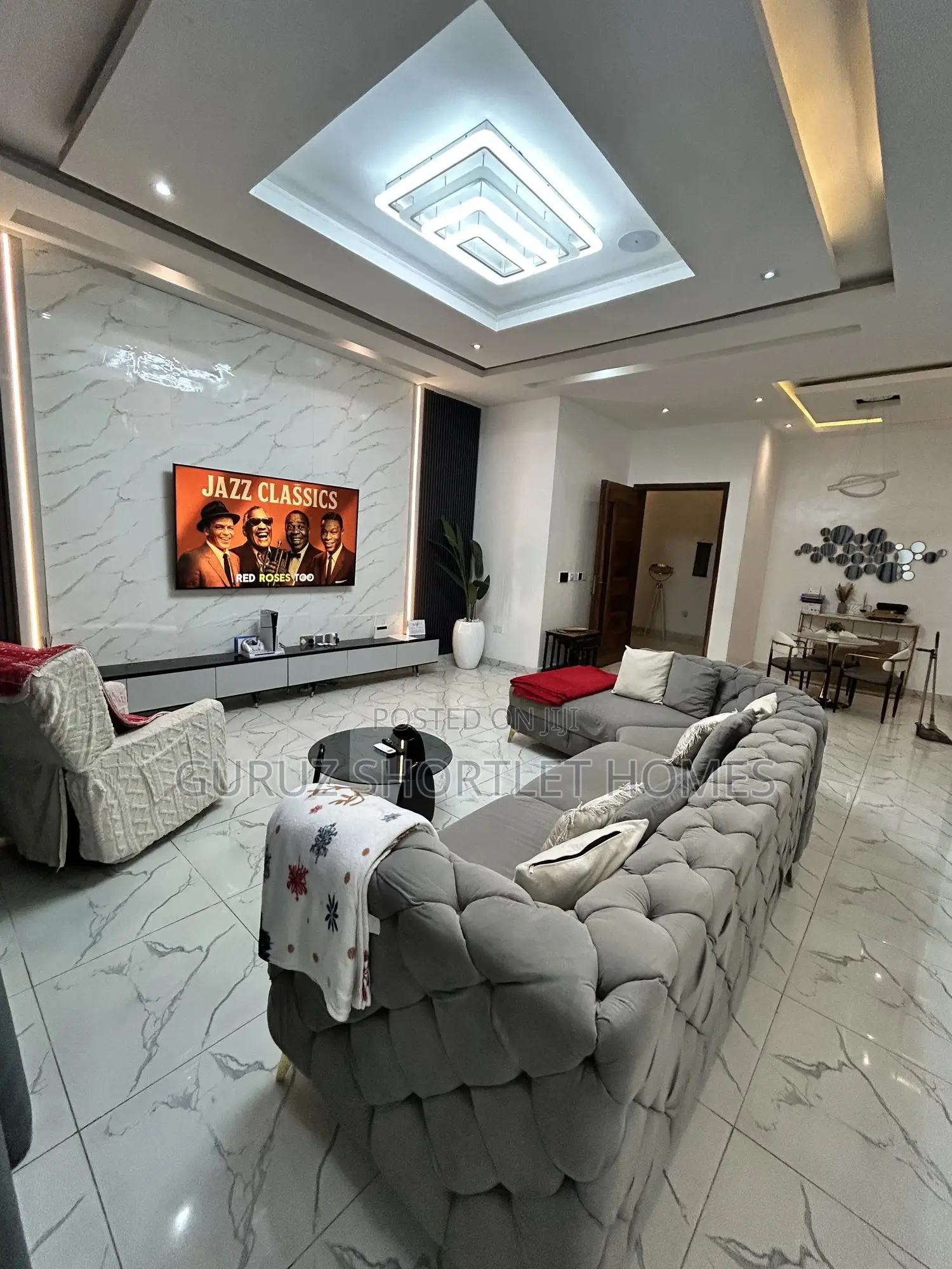 Smart Luxry Home in Ikeja Gra 3bed, Ps5, Pool, Wifi, 24/7 Pw in Ikeja GRA
