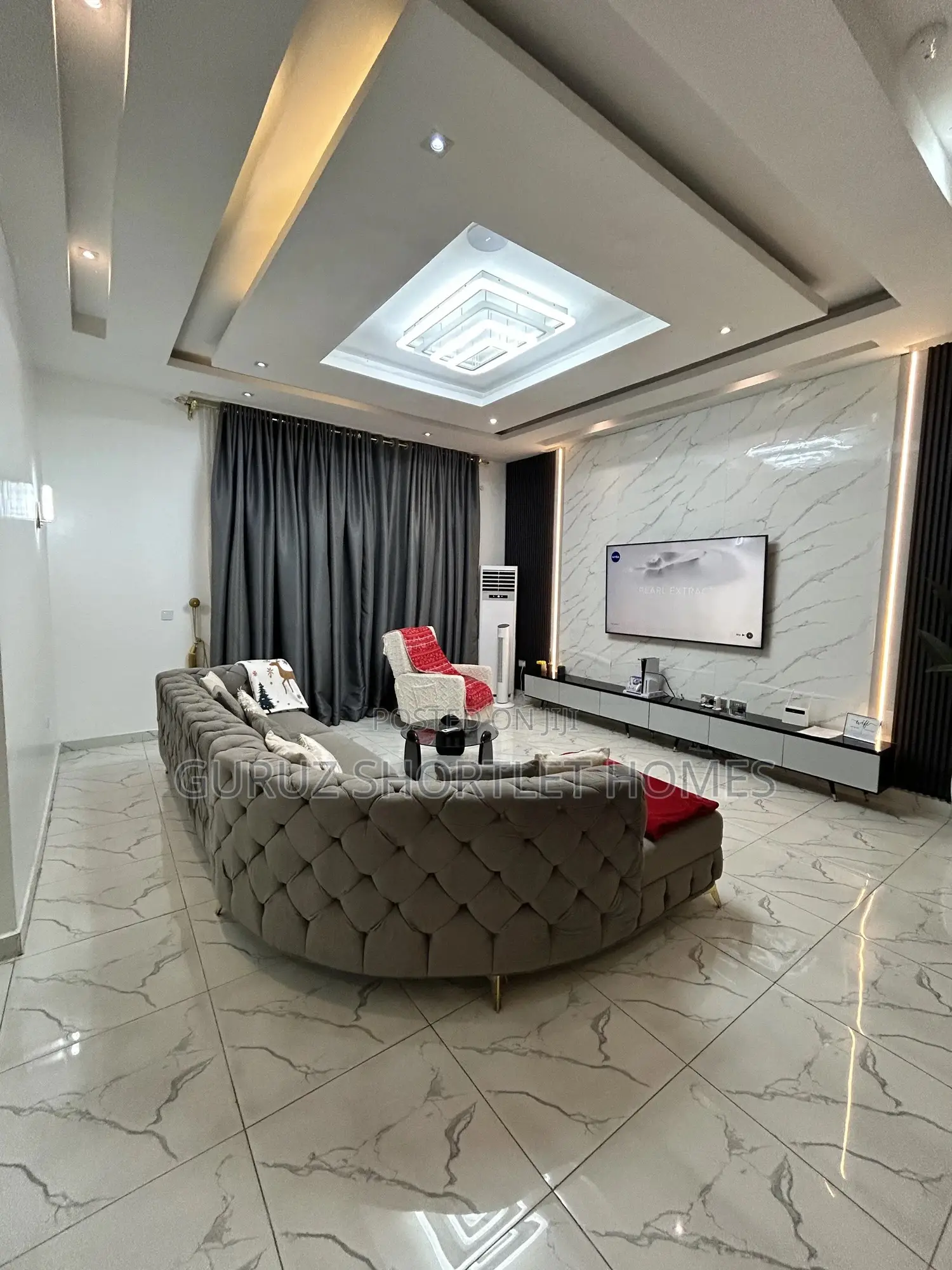 Smart Luxry Home in Ikeja Gra 3bed, Ps5, Pool, Wifi, 24/7 Pw in Ikeja GRA