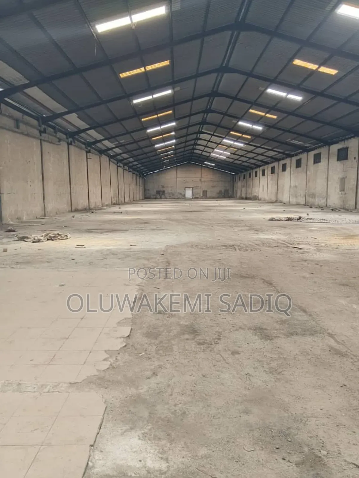 Self Compound Warehouse Measuring 2200sqm in Kirikiri