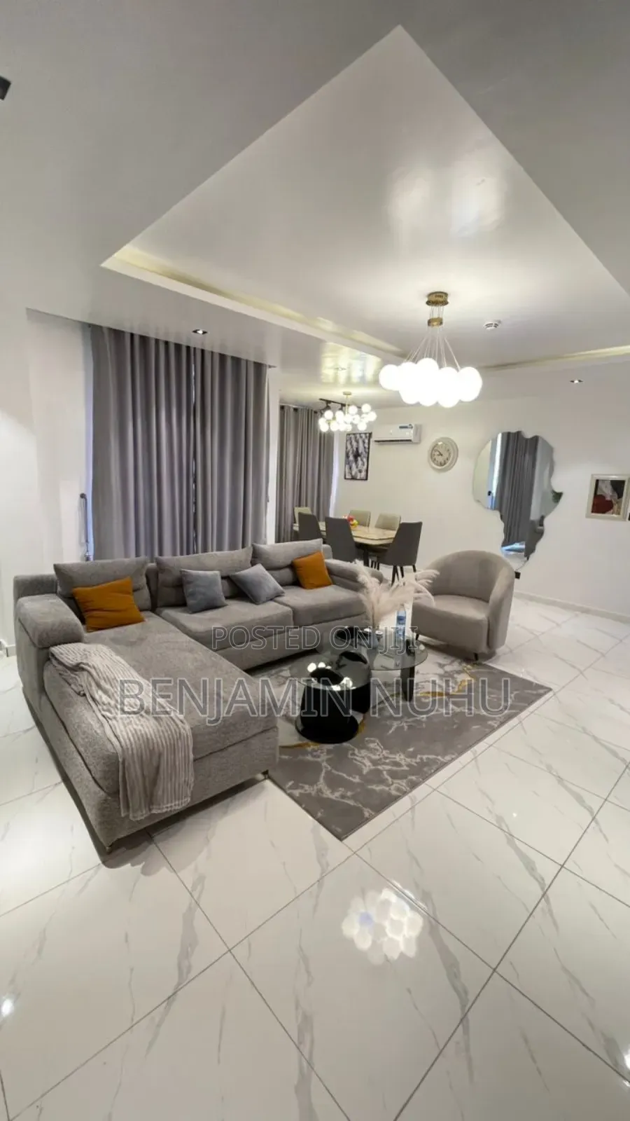 Furnished 2bdrm Apartment in Behind Nike Art, Lekki Phase 1 for rent in Lekki Phase 1