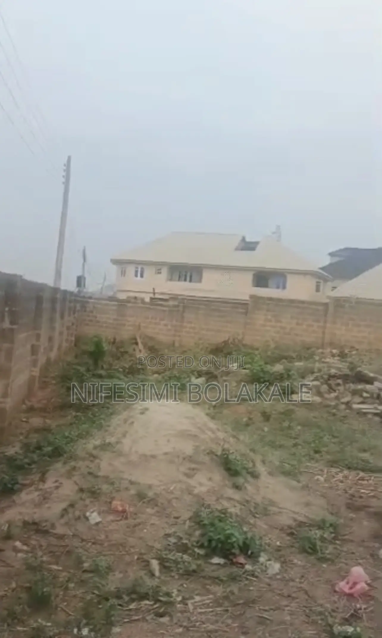 Fenced and Gated 900sqm of Land Opp. Cele Rainbow Church, Along Kasumu in Akala Express