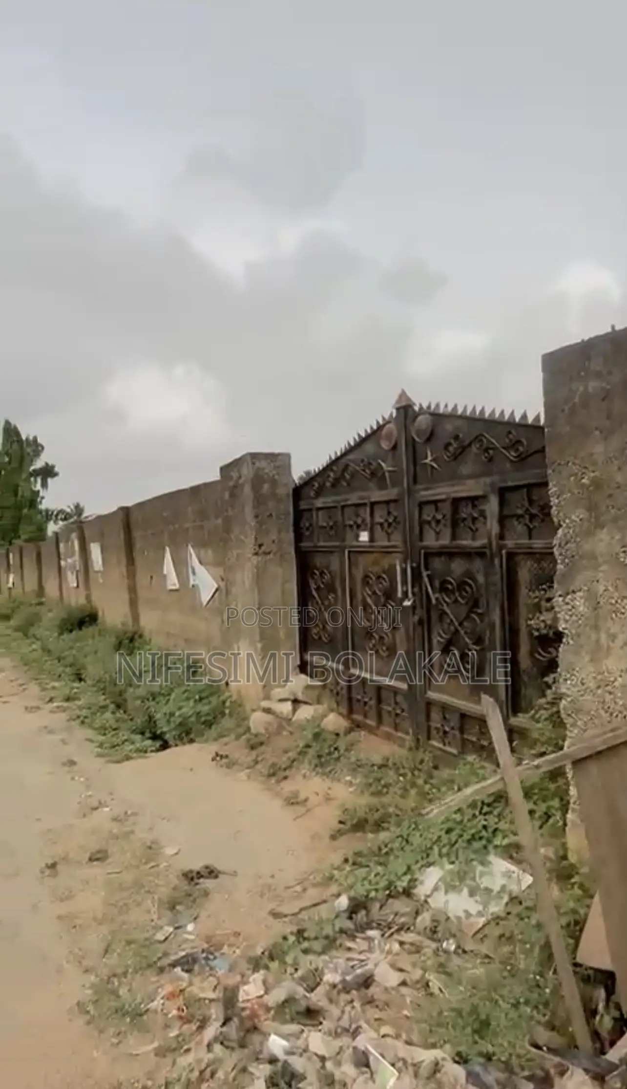 Fenced and Gated One Acre of Bare Land at Oluwonla, Bashorun in Bodija
