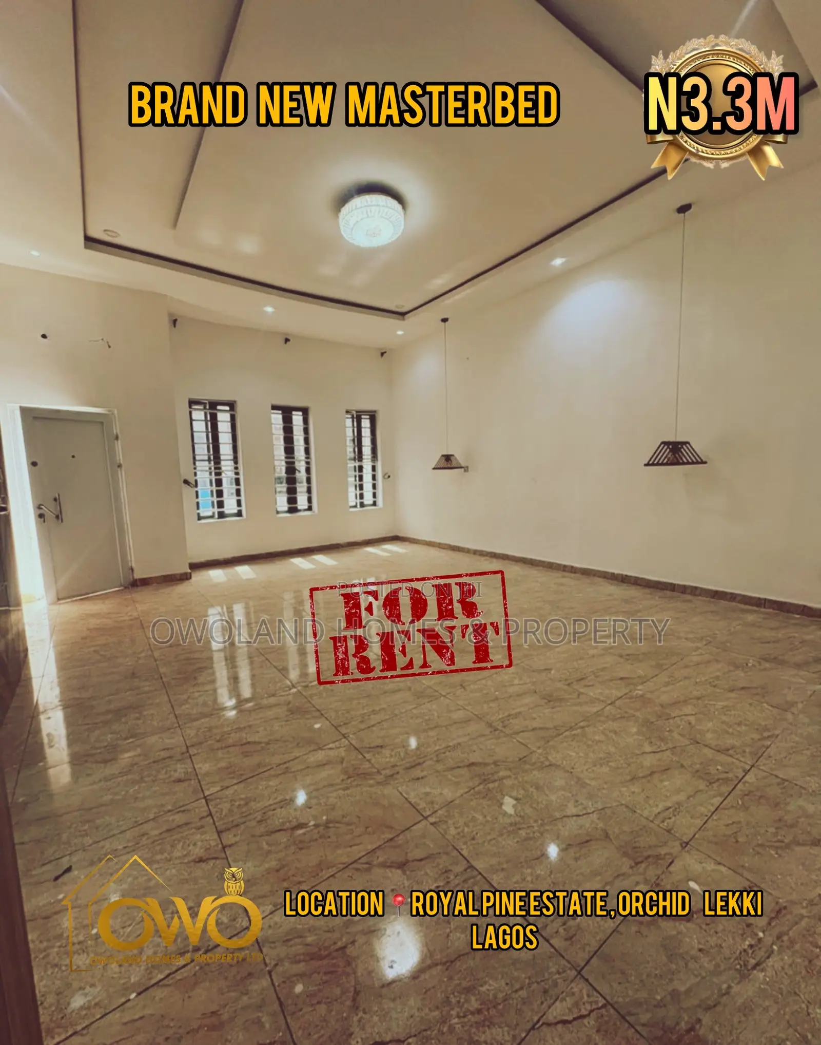 1bdrm Block of Flats in Royal Pine Estate, Lekki for rent in Lekki
