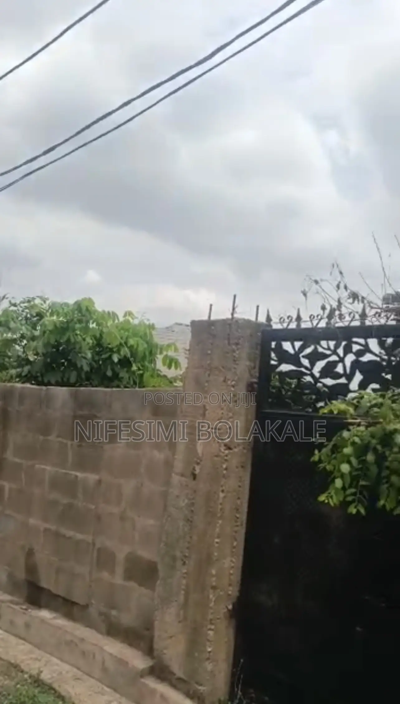 Fenced and Gated 500sqm Corner Piece Land at Harmony Estate, Akobo in Akobo