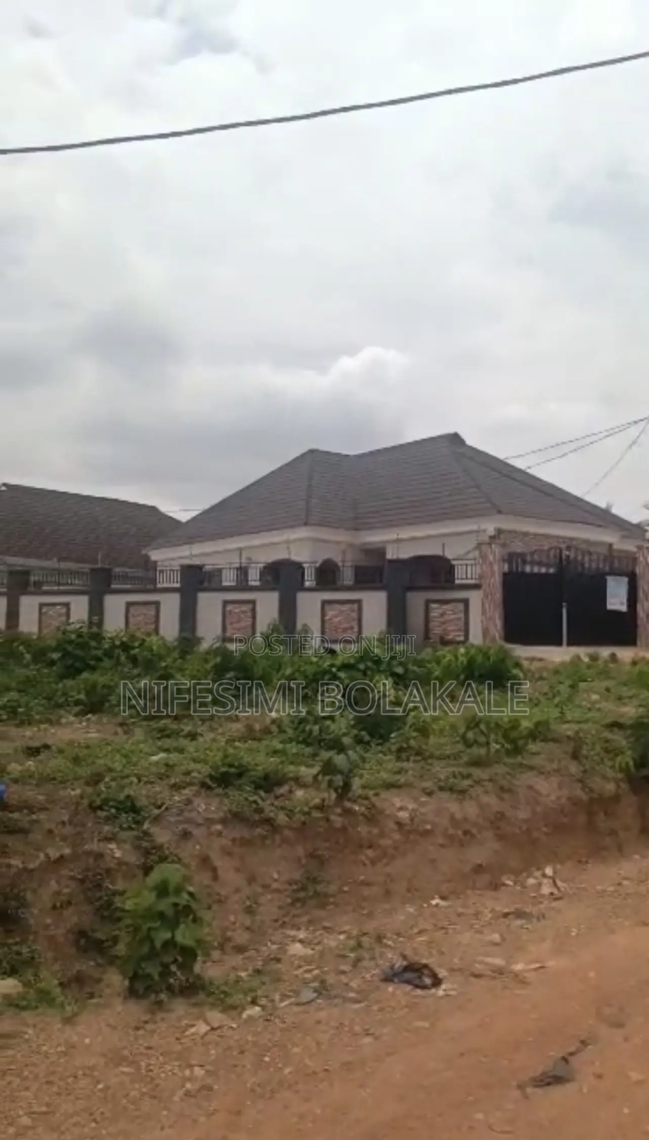 Fenced and Gated 500sqm Corner Piece Land at Harmony Estate, Akobo in Akobo