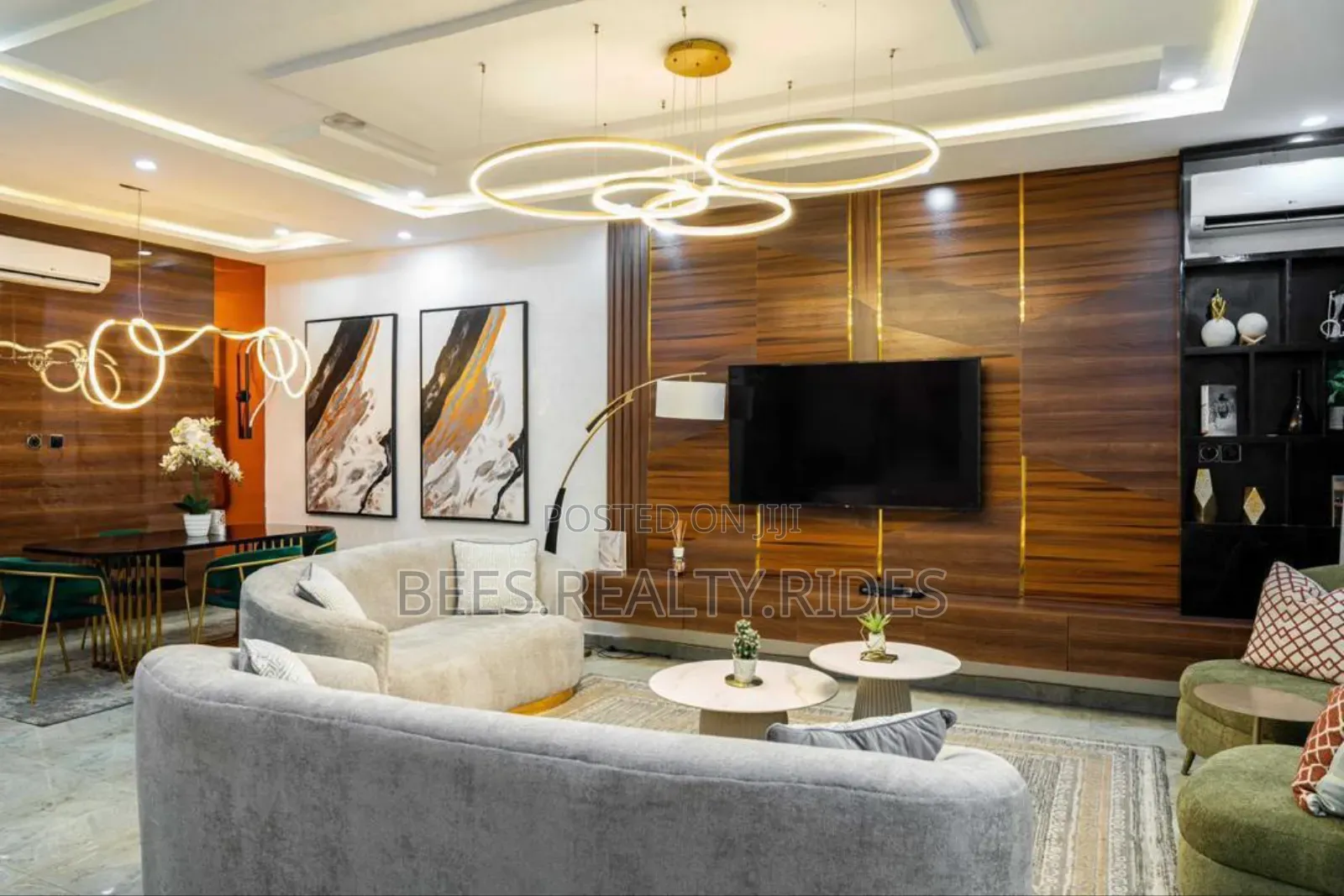 New 3 Bedroom Terrace Duplex With Bathtub, Pool, Gym Football Pitch in Ikate