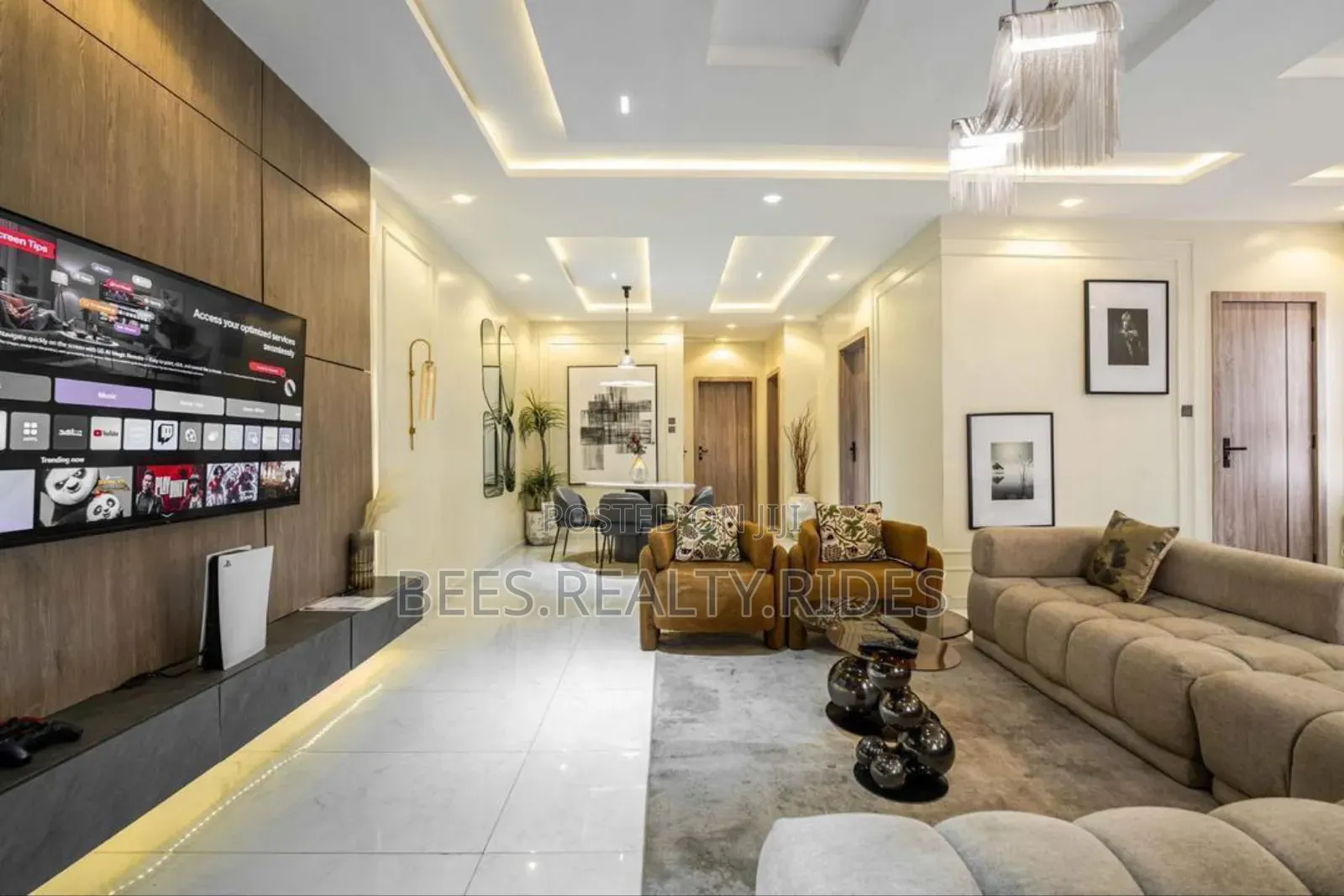 Stunning 2 Bedroom With Pool, Gym, Ps5, Snooker/Tennis, 2 Balconies in Ikate