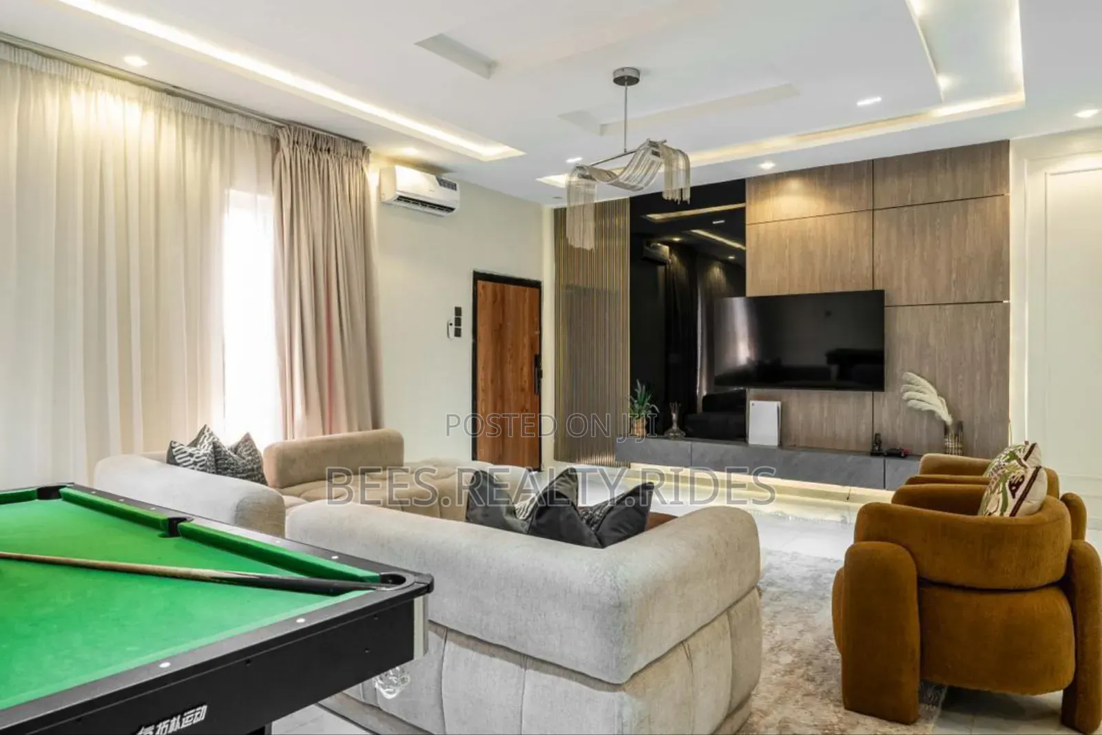 Stunning 2 Bedroom With Pool, Gym, Ps5, Snooker/Tennis, 2 Balconies in Ikate
