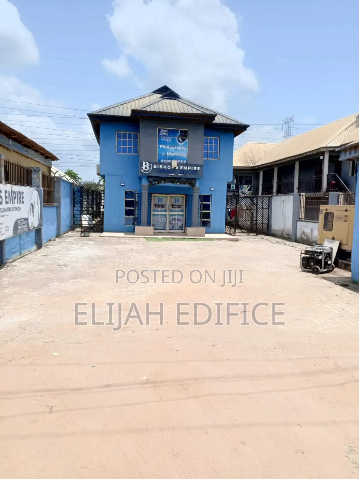 Upstairs and Downstairs Hall Facing Road for Lease at Ginti, Ikorodu in Ijede / Ikorodu