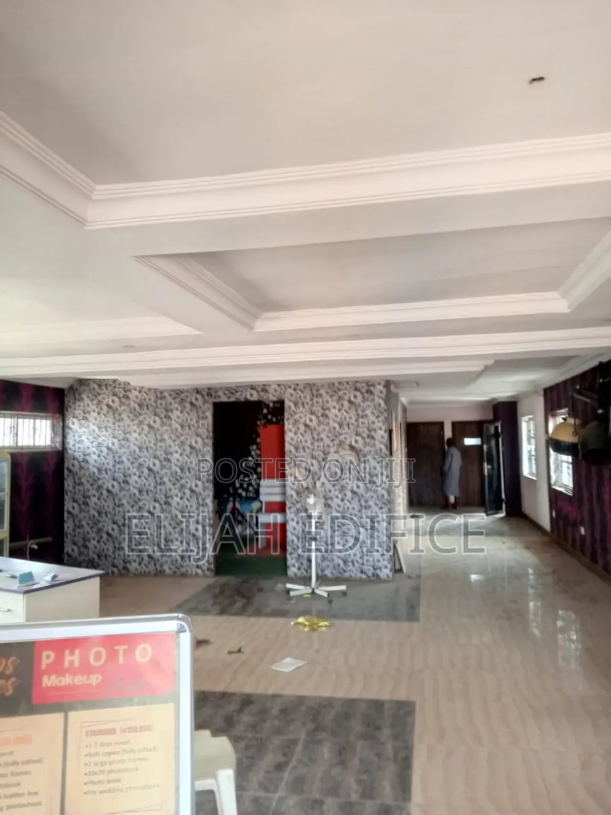 Upstairs and Downstairs Hall Facing Road for Lease at Ginti, Ikorodu in Ijede / Ikorodu