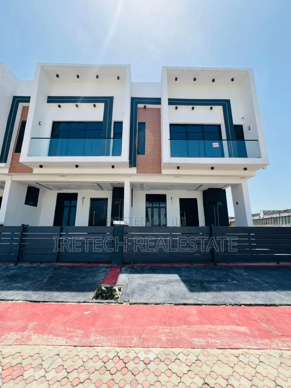 Private Compound Terrace Duplex With Bq in Ikota