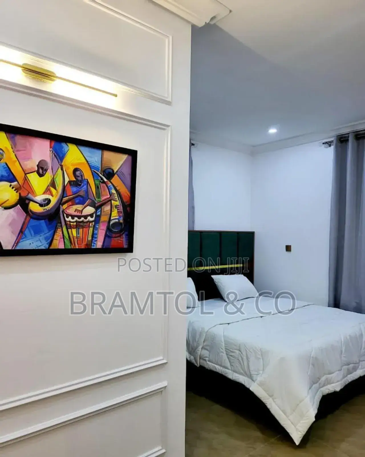 Furnished 2bdrm Block of Flats in Wuye for rent in Wuye