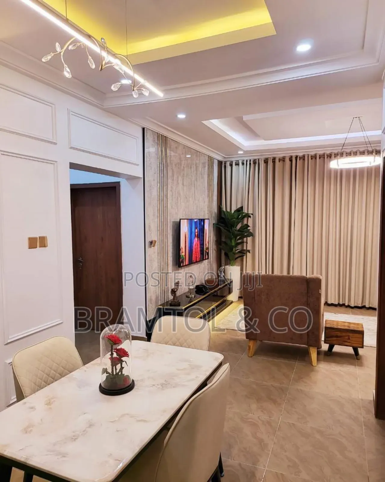 Furnished 2bdrm Block of Flats in Wuye for rent in Wuye
