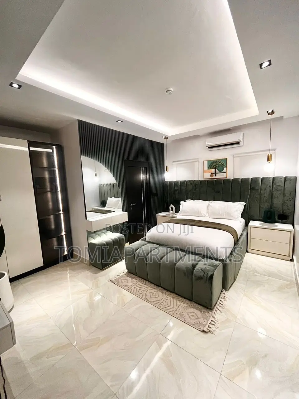 Brand New 3 Bedroom Shortlet Apartment With Snooker Table in Maryland in Anthony Village