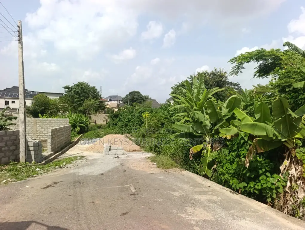 A 460sqm Parcel of Land in a Nice Estate in Agodi