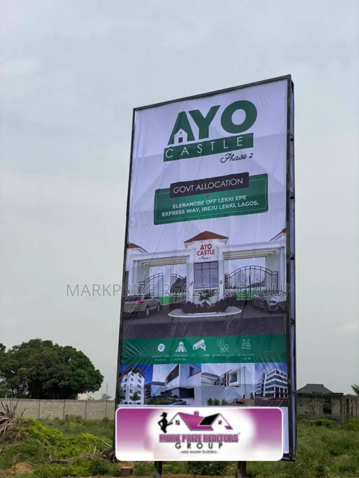 Plots for Sale at Ayo Castle Phase 2, Elerangbe Ibeju Lekki in Elerangbe
