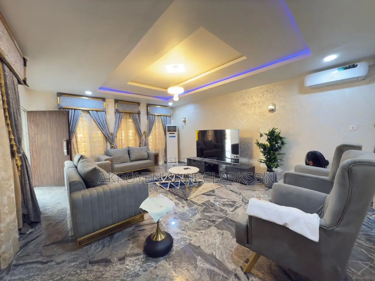 Furnished 4bdrm Townhouse / Terrace in Lugbe District for rent in Lugbe District