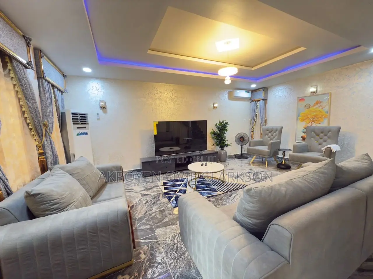 Furnished 4bdrm Townhouse / Terrace in Lugbe District for rent in Lugbe District