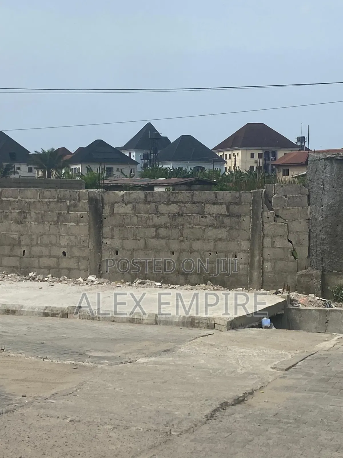 Half Plot of Land for Sale in Century, Ago in Ago Palace