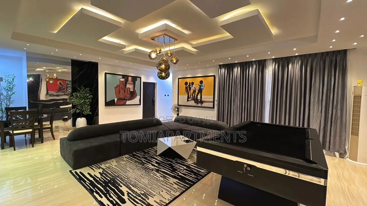 Luxury 3 Bedroom Shortlet With Snooker, Gym Pool in Victoria Island in Victoria Island Extension