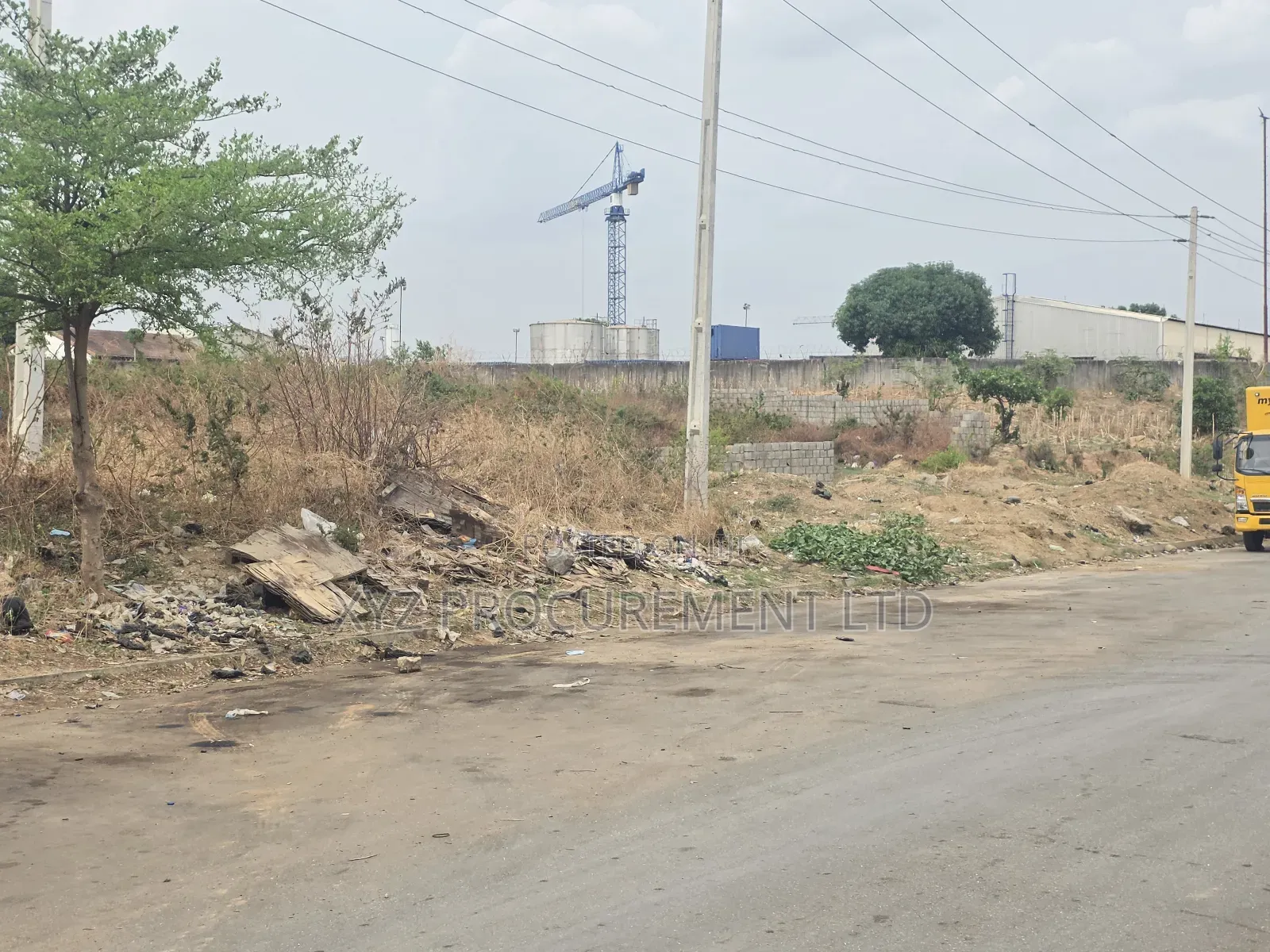1.73 Hectares on Tarred Road Idu Phase 1 in Idu Industrial