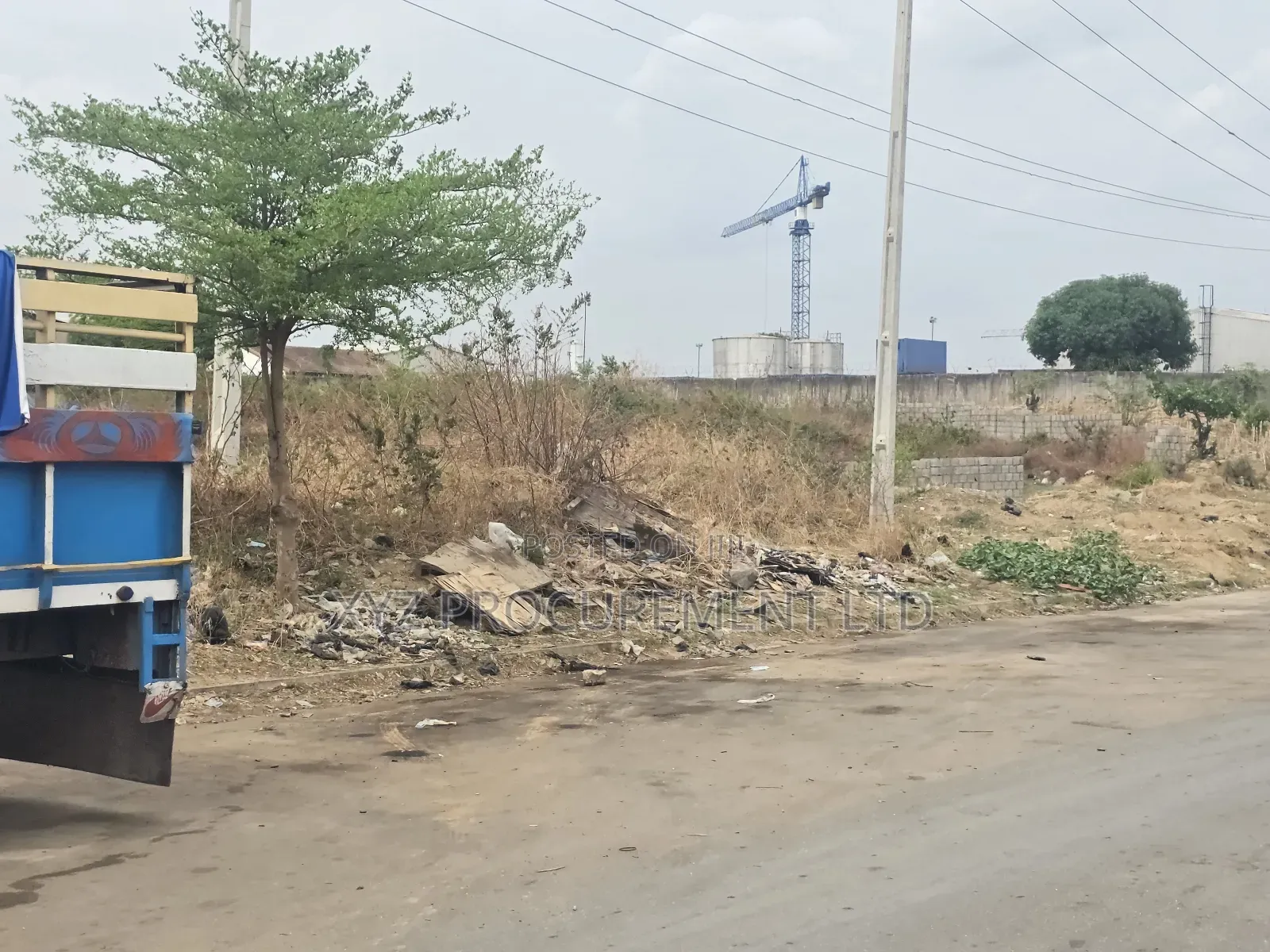 1.73 Hectares on Tarred Road Idu Phase 1 in Idu Industrial