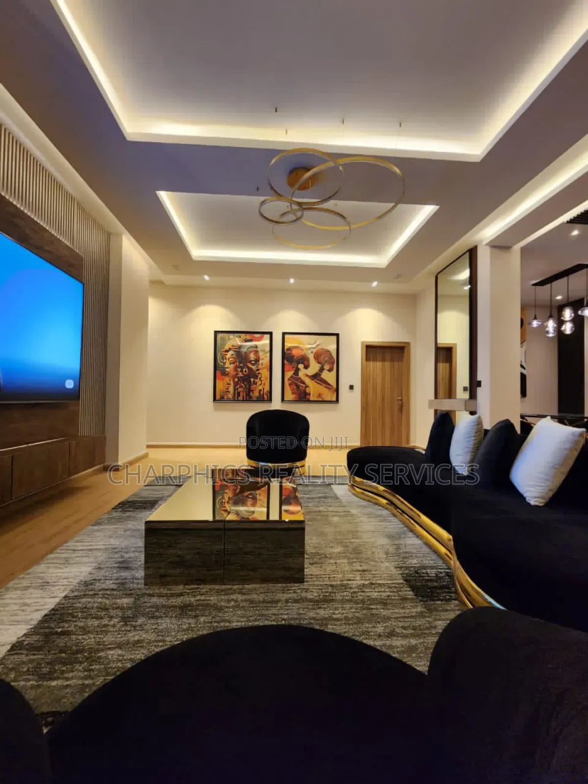 Furnished 3bdrm Apartment in Adeola Odeku for rent in Adeola Odeku