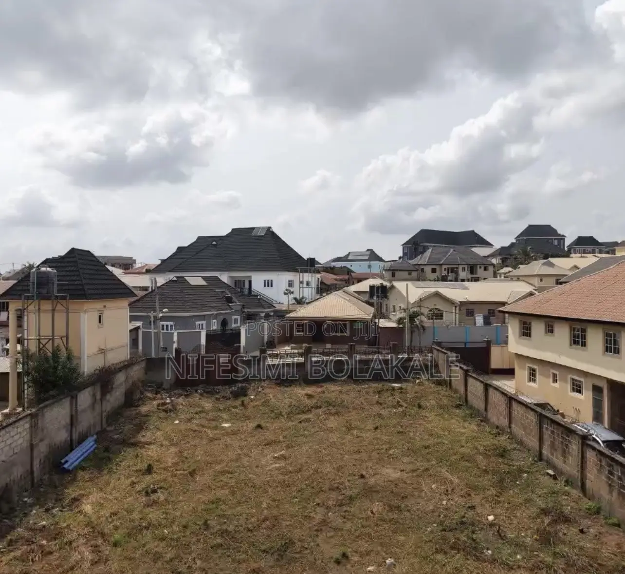 720sqms of Land at Ire Akari Junction, Close to the Road, Akala Expr in Akala Express