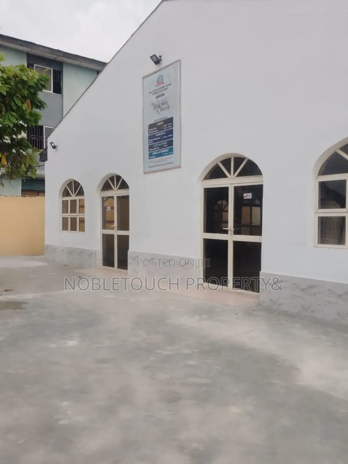 Church Hall With Modern Facilities in Egbeda