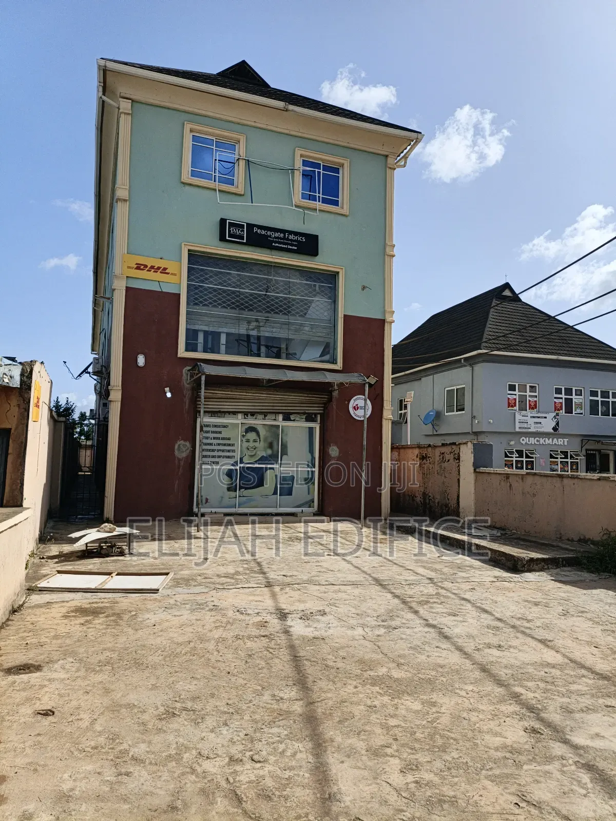 A Block of 4 Units of Hall/Show Rooms With at Elepe Oshotta Ikorodu. in Ijede / Ikorodu