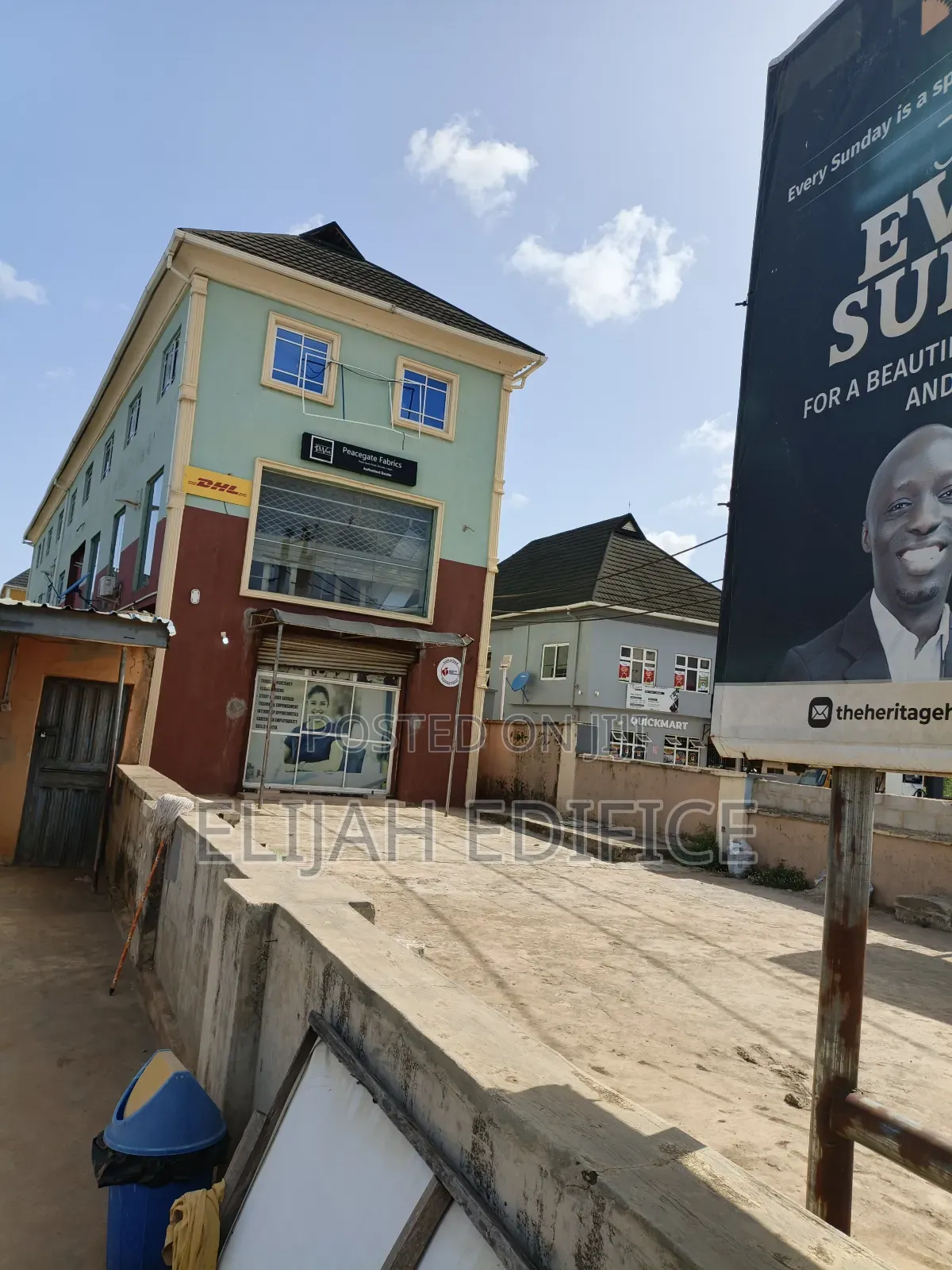 A Block of 4 Units of Hall/Show Rooms With at Elepe Oshotta Ikorodu. in Ijede / Ikorodu