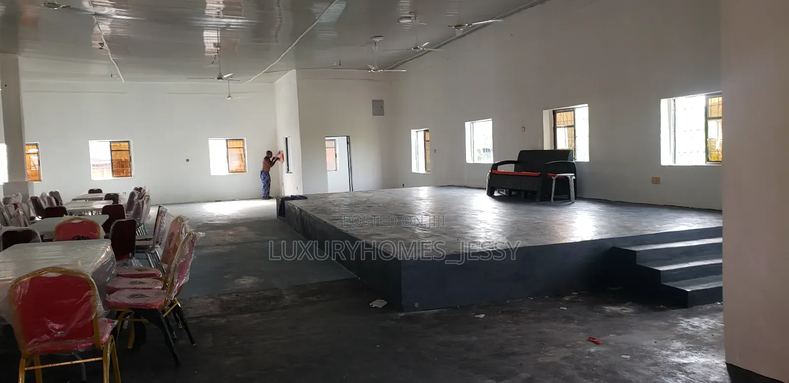 Massive Event Hall for Rent at Okokomiko Ojo Lagos in Okokomaiko