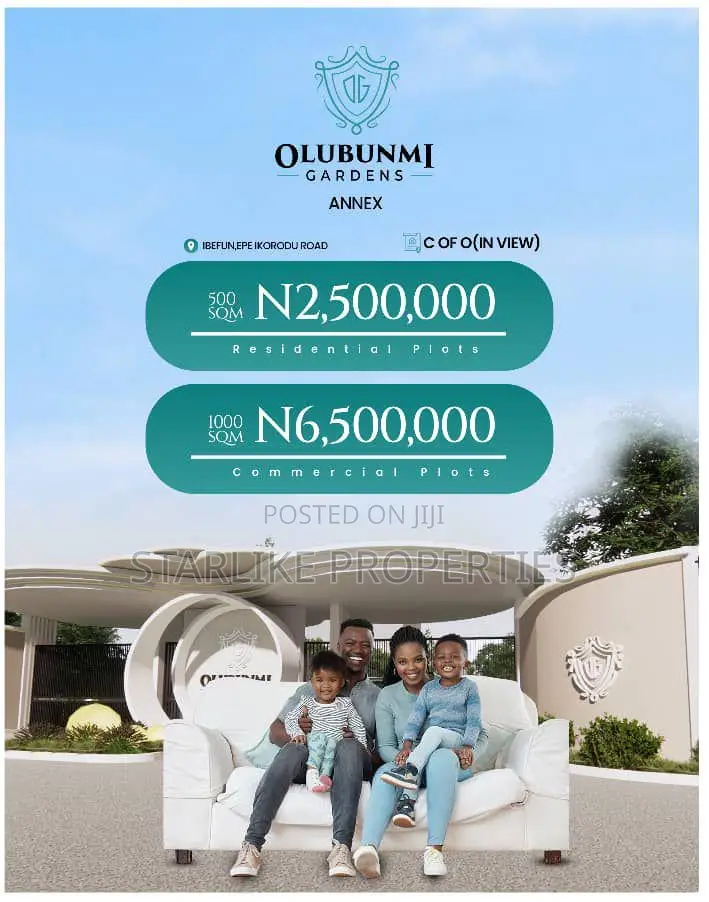 Affordable Land in a Strategic Location With Payment Plan in Epe