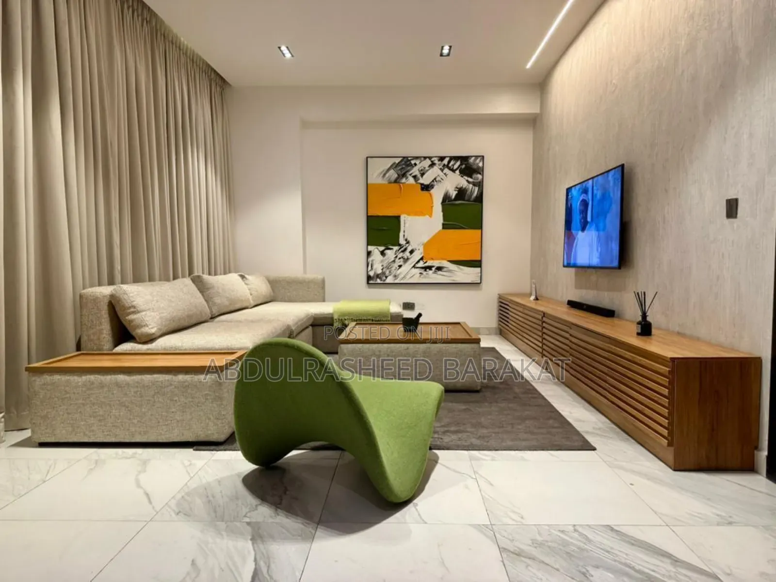 Stylish and Luxury One Bedroom Apartment With Balcony in Victoria Island Extension