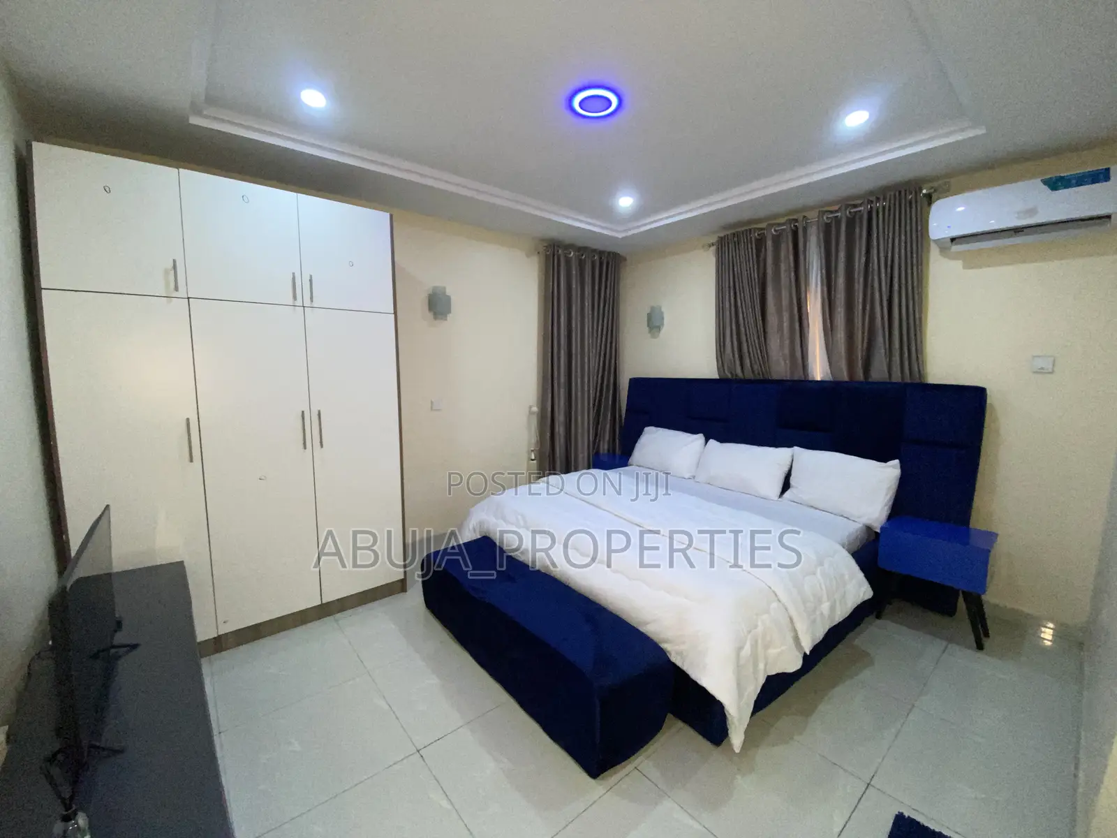 Furnished 3bdrm Apartment in In A Secured Estate, Wuye for rent in Wuye