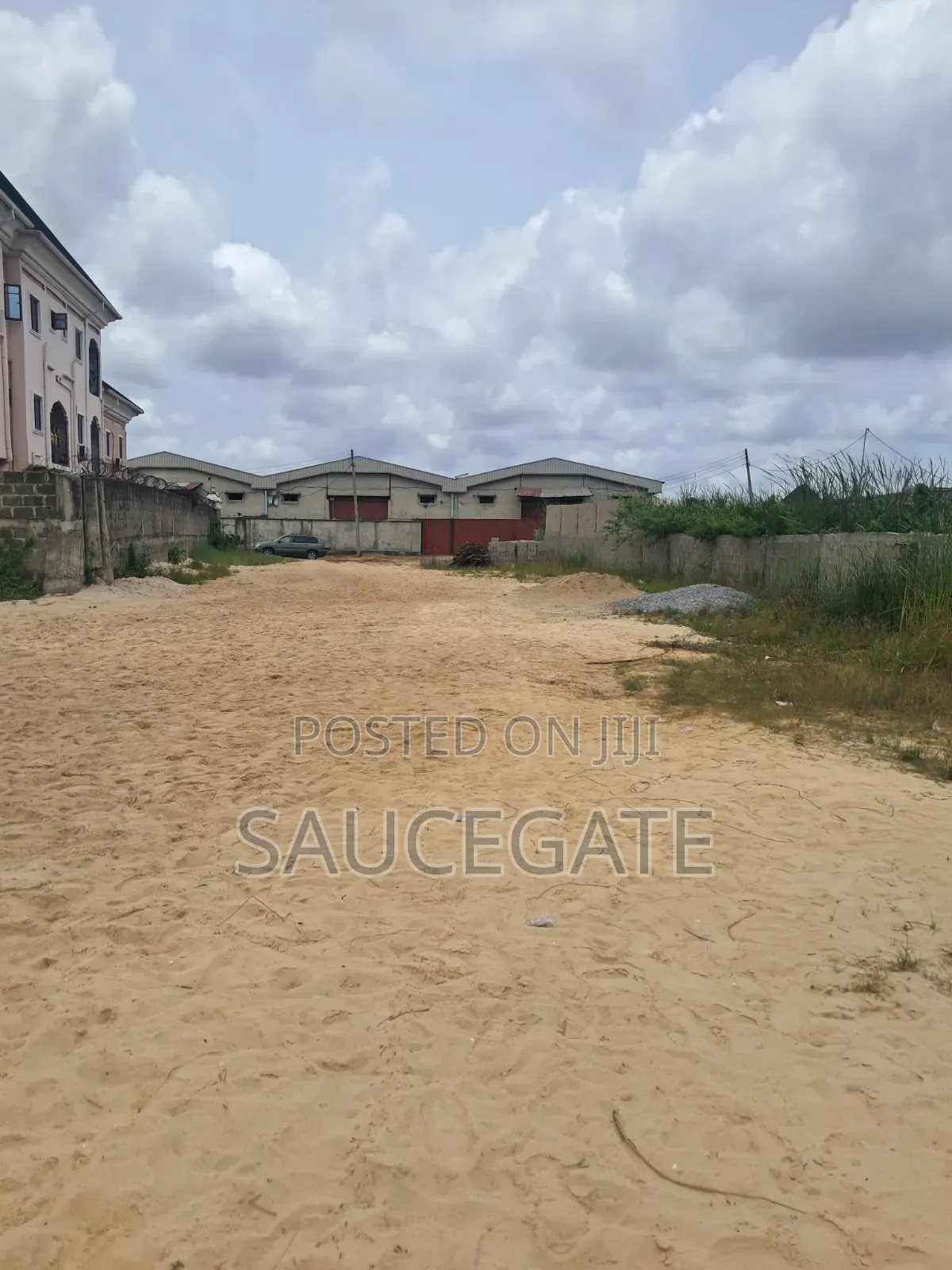 6 Plots Dry for Sale at Abuleoshun for Warehouse or Truck Garage in Satelite Town