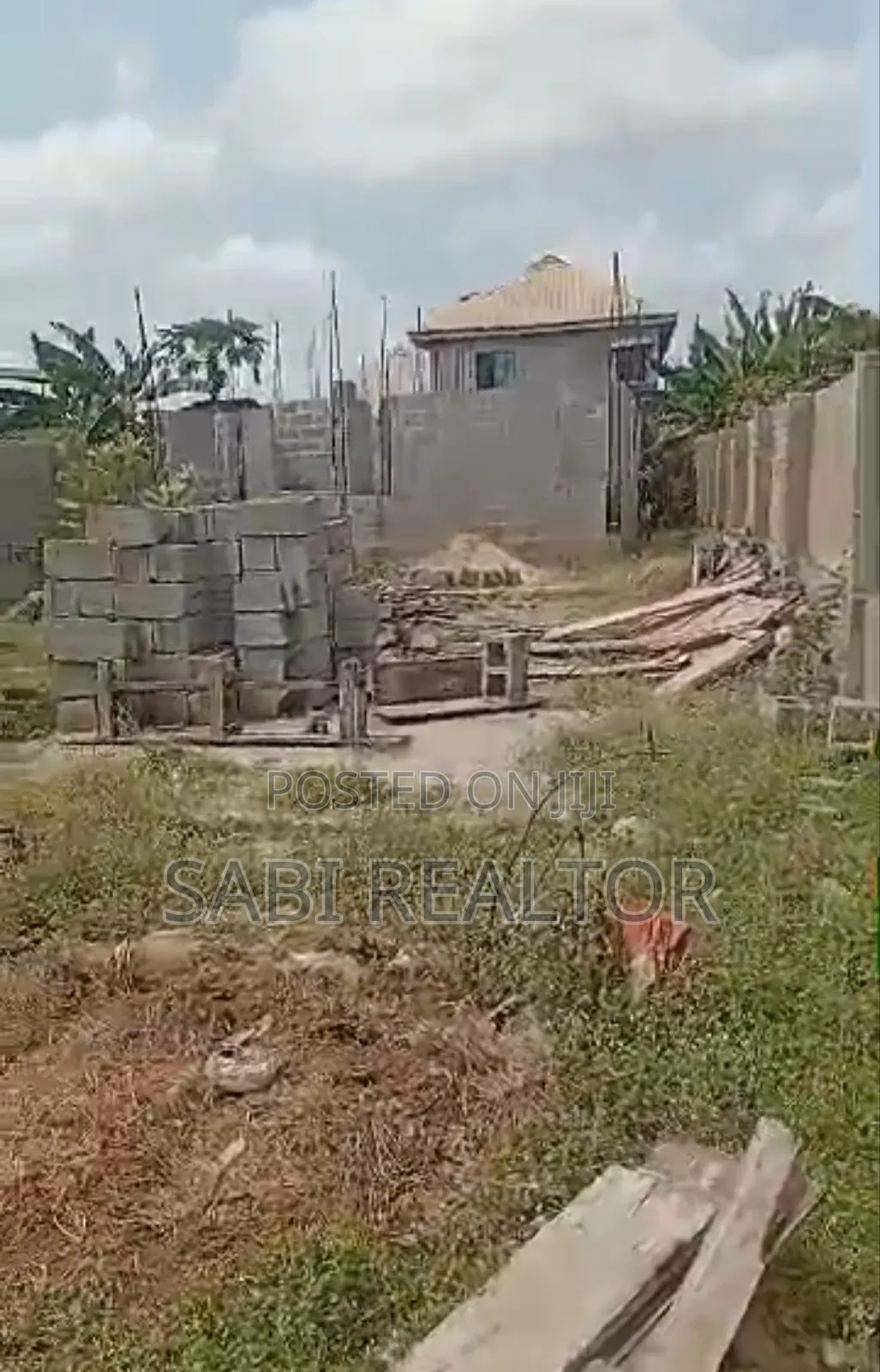 Land for Sale | Aalmost Half Plot of Land With a Structure at Ikotun in Ikotun / Ikotun/Igando