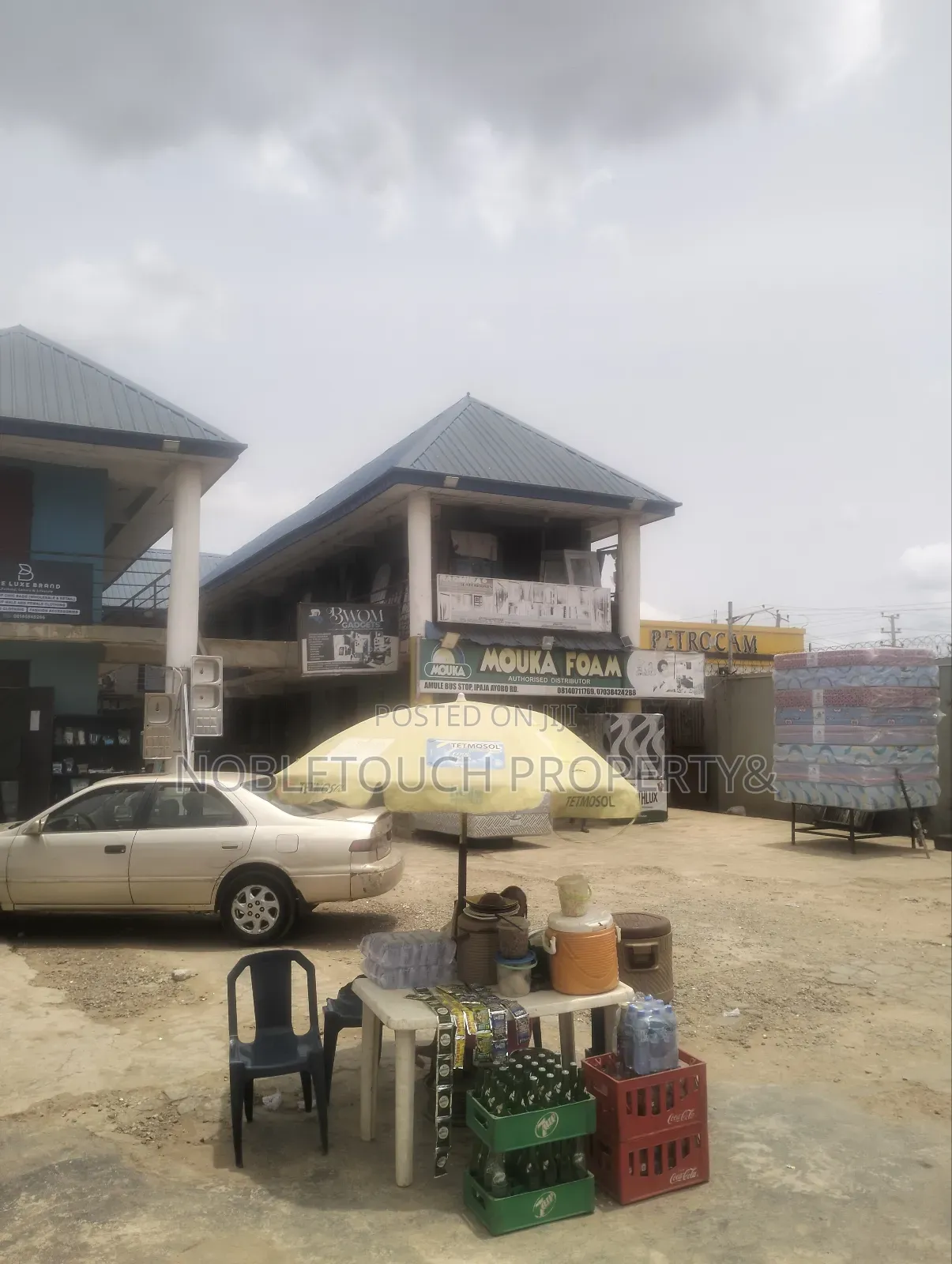 Commercial Complex With 24shops at Amule B/Stop Ipaja Ayobo Lagos in Ayobo