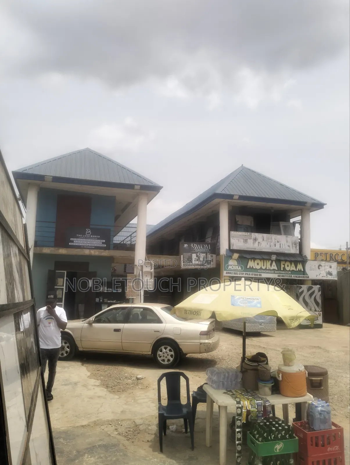Commercial Complex With 24shops at Amule B/Stop Ipaja Ayobo Lagos in Ayobo