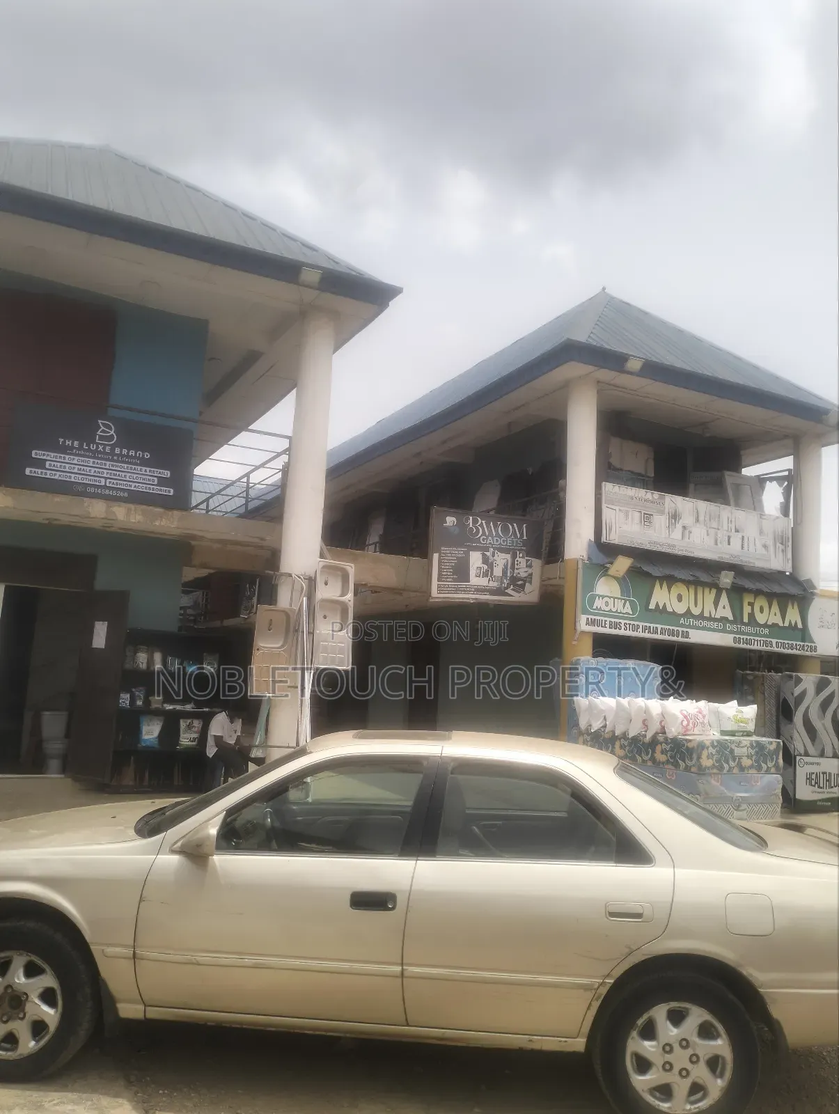 Commercial Complex With 24shops at Amule B/Stop Ipaja Ayobo Lagos in Ayobo