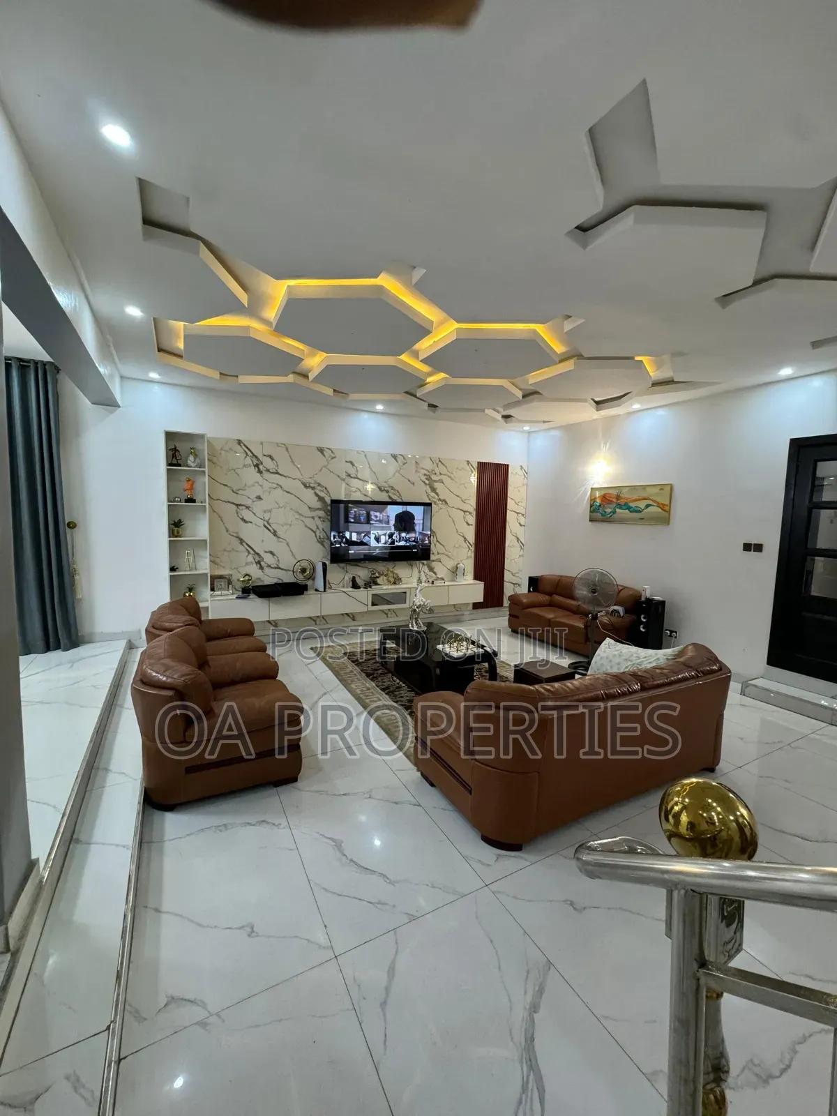 Furnished 4bdrm Duplex in Lere Adigun Gra for rent in Ibadan