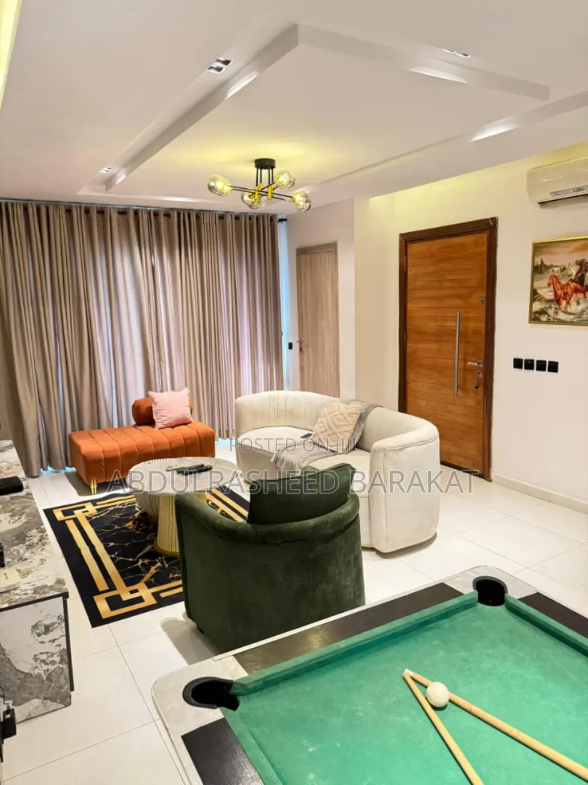 Luxury 2bedroom Apartment With Pool, Elevator and Balcony in Ikate